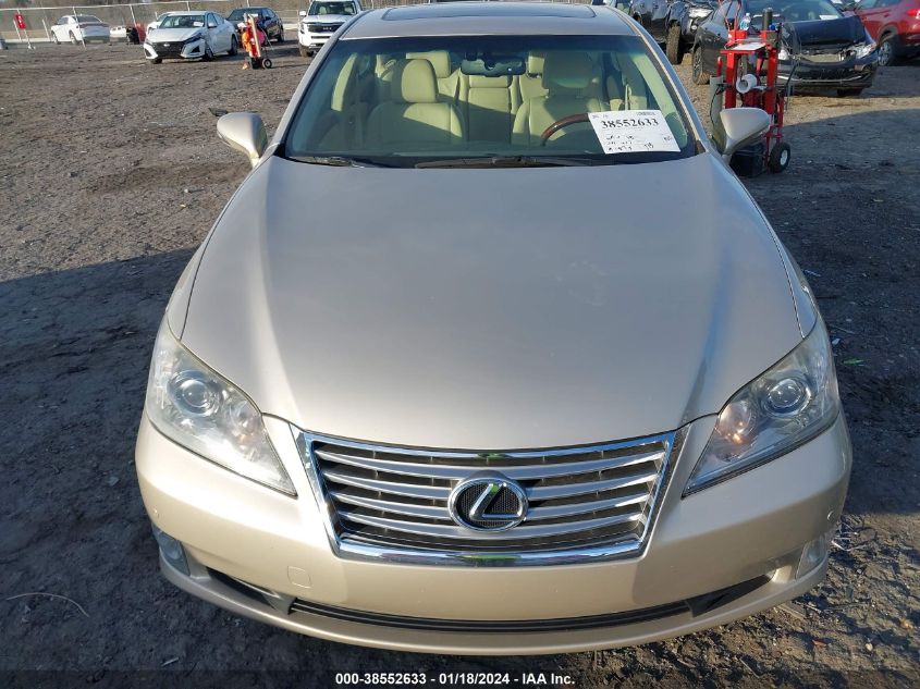 2012 Lexus Es 350 VIN: JTHBK1EG5C2504422 Lot: 40688043