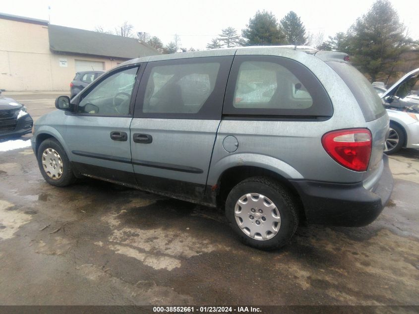 2003 Dodge Caravan Se VIN: 1D4GP25343B147832 Lot: 38552661