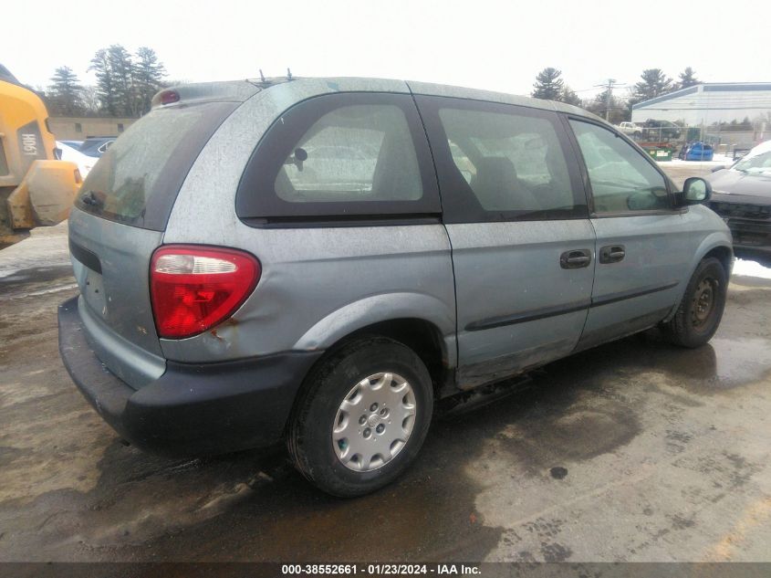 2003 Dodge Caravan Se VIN: 1D4GP25343B147832 Lot: 38552661