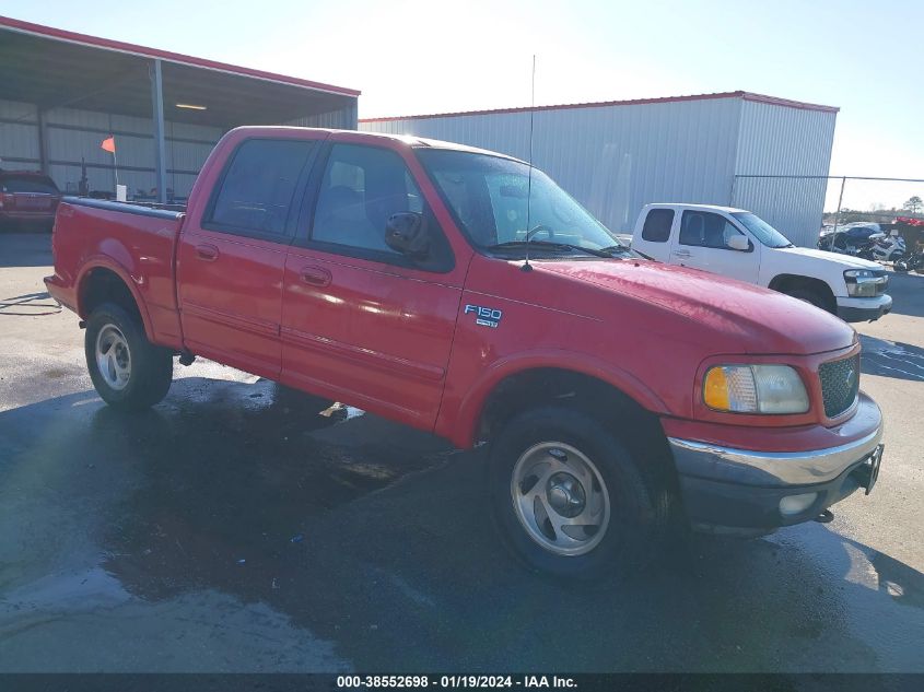 2001 Ford F-150 Supercrew King Ranch Edition/Lariat/Xlt VIN: 1FTRW08W61KD83785 Lot: 38552698