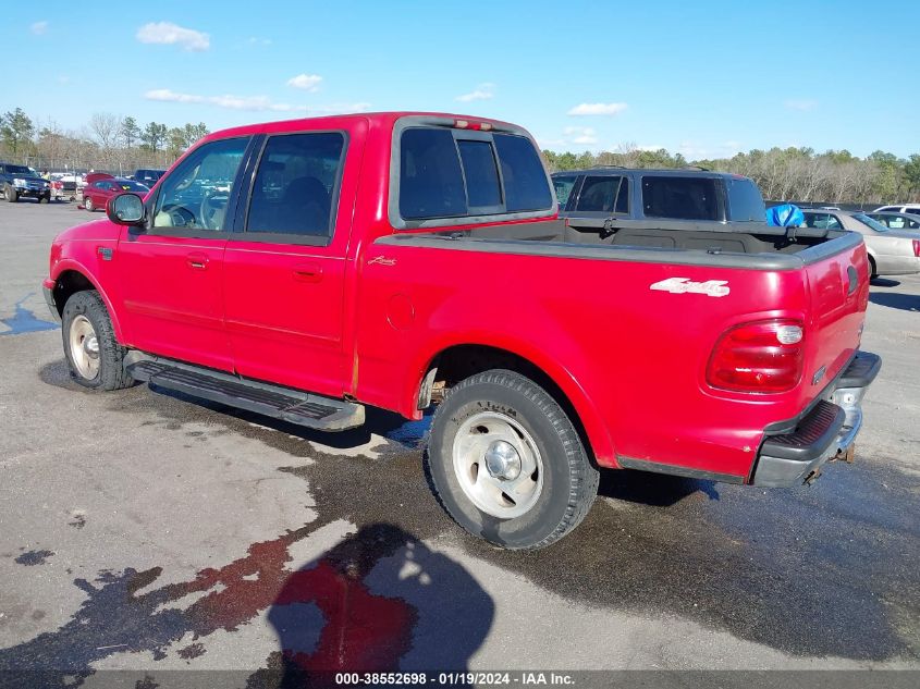 2001 Ford F-150 Supercrew King Ranch Edition/Lariat/Xlt VIN: 1FTRW08W61KD83785 Lot: 38552698