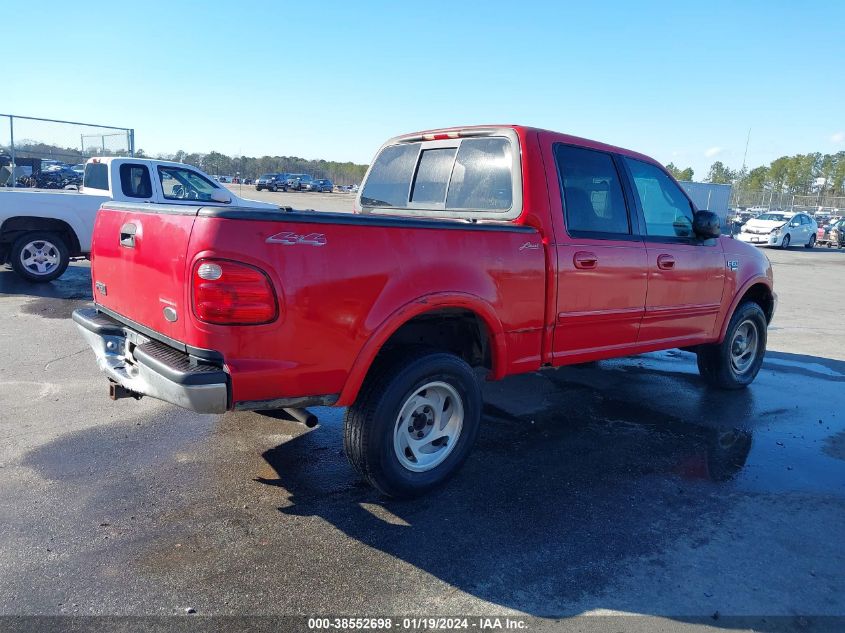 2001 Ford F-150 Supercrew King Ranch Edition/Lariat/Xlt VIN: 1FTRW08W61KD83785 Lot: 38552698