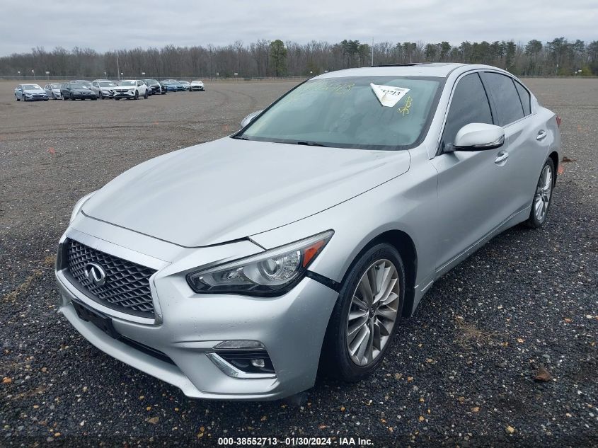 2018 Infiniti Q50 3.0T Luxe VIN: JN1EV7AP5JM356565 Lot: 38552713