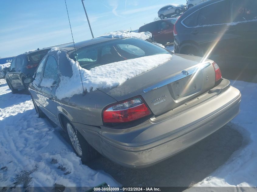 2005 Mercury Sable Gs VIN: 1MEHM50275A618227 Lot: 38553009