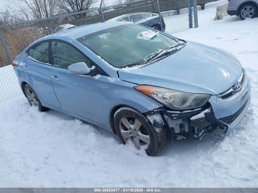 2013 Hyundai Elantra Gls (Ulsan Plant) VIN: KMHDH4AE9DU721763 Lot: 38815495