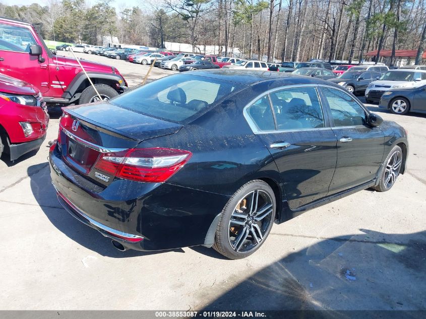 2017 Honda Accord Sport Se VIN: 1HGCR2F13HA227513 Lot: 38553087