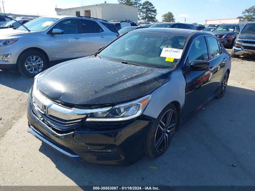 2017 Honda Accord Sport Se VIN: 1HGCR2F13HA227513 Lot: 38553087