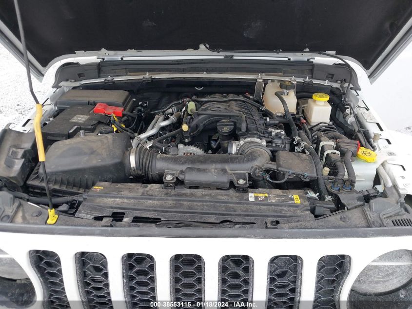 2022 Jeep Gladiator High Altitude 4X4 VIN: 1C6HJTFG2NL116299 Lot: 38553115