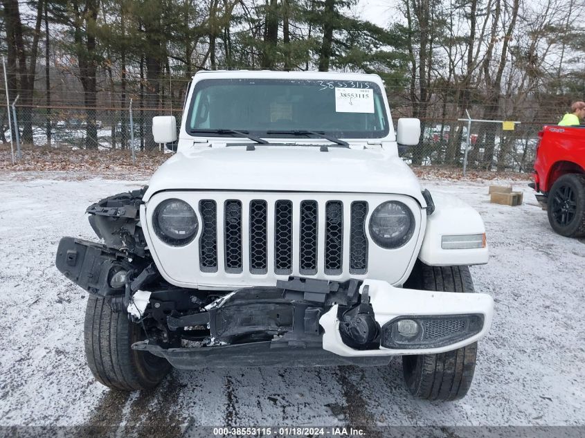 2022 Jeep Gladiator High Altitude 4X4 VIN: 1C6HJTFG2NL116299 Lot: 38553115