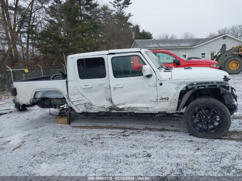 2022 Jeep Gladiator High Altitude 4X4 VIN: 1C6HJTFG2NL116299 Lot: 38553115