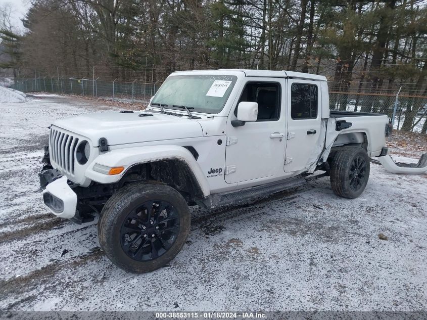 2022 Jeep Gladiator High Altitude 4X4 VIN: 1C6HJTFG2NL116299 Lot: 38553115