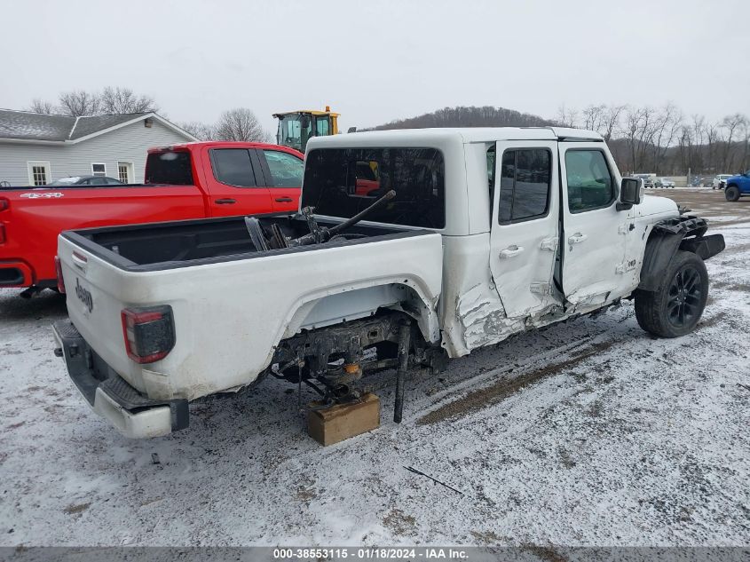 2022 Jeep Gladiator High Altitude 4X4 VIN: 1C6HJTFG2NL116299 Lot: 38553115