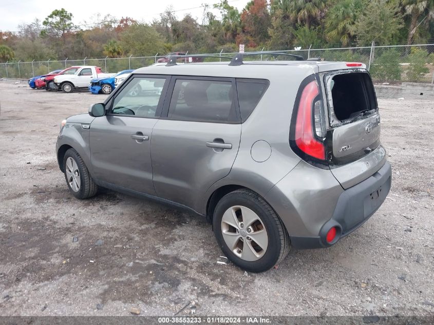 2015 Kia Soul VIN: KNDJN2A20F7220157 Lot: 38553233