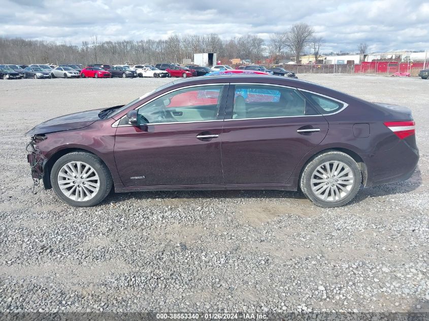 2015 Toyota Avalon Hybrid Xle Touring VIN: 4T1BD1EB6FU046605 Lot: 38553340