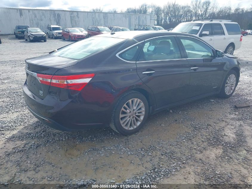 2015 Toyota Avalon Hybrid Xle Touring VIN: 4T1BD1EB6FU046605 Lot: 38553340