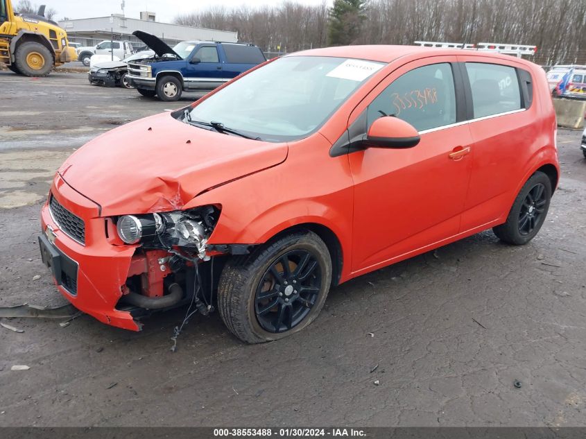 2013 Chevrolet Sonic Lt Auto VIN: 1G1JC6SB9D4194953 Lot: 38553488