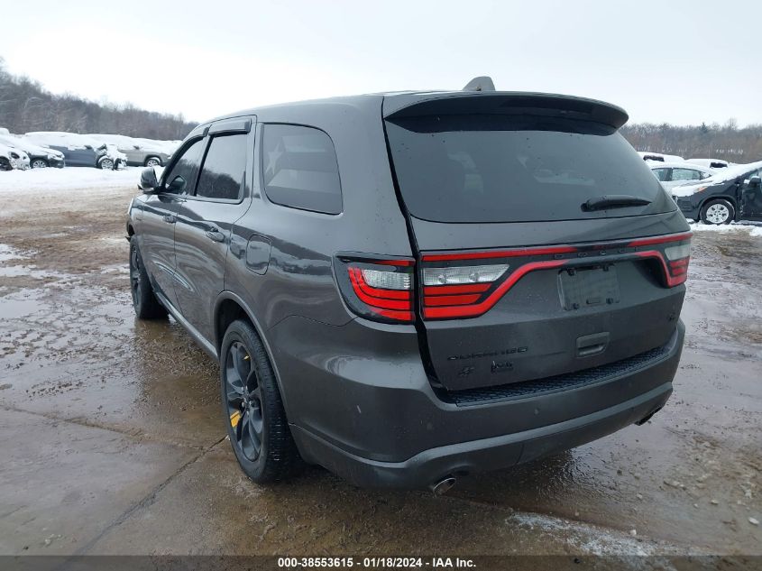 2021 Dodge Durango R/T Awd VIN: 1C4SDJCT9MC606202 Lot: 38553615