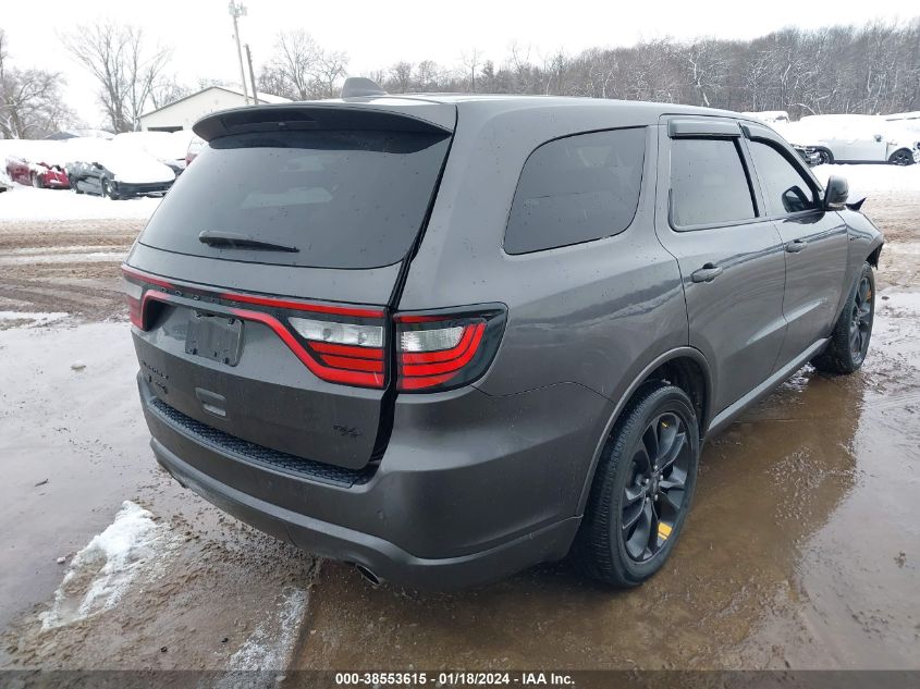 2021 Dodge Durango R/T Awd VIN: 1C4SDJCT9MC606202 Lot: 38553615