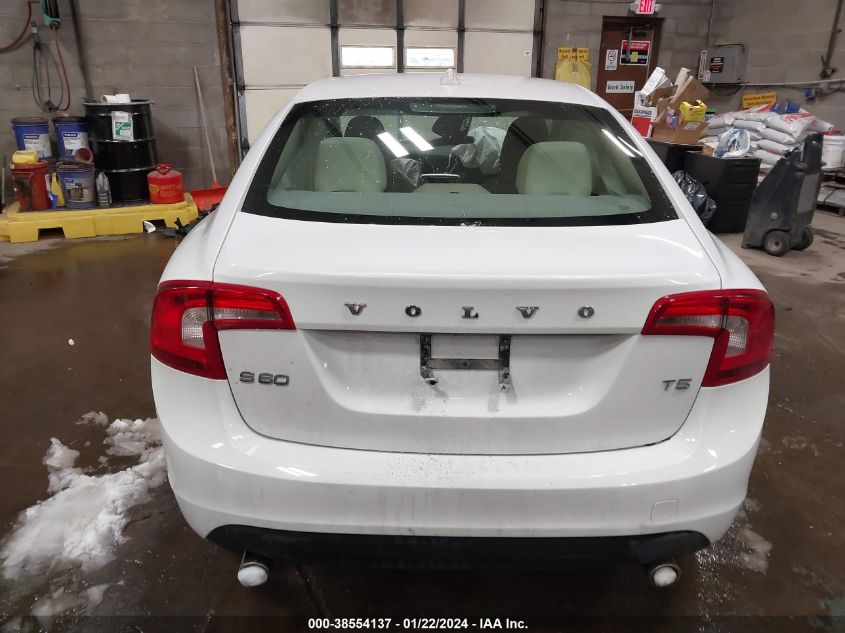 2013 Volvo S60 T5/T5 Platinum/T5 Premier/T5 Premier Plus VIN: YV1612FS5D2193102 Lot: 38554137