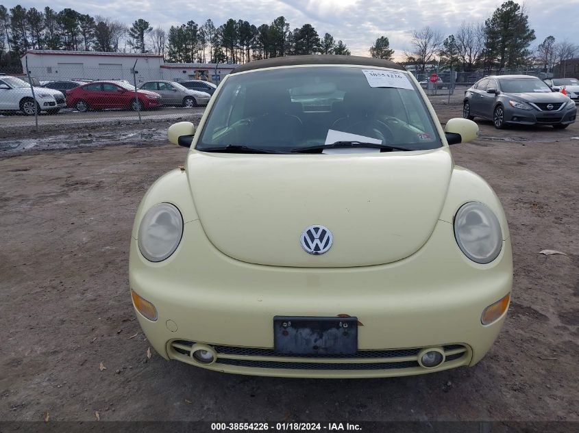 2004 Volkswagen New Beetle Gls VIN: 3VWCM21Y24M306280 Lot: 38554226