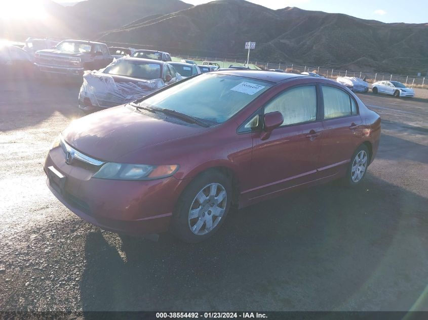 1HGFA16506L018653 2006 Honda Civic Lx