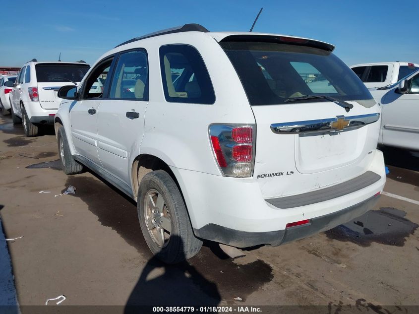 2008 Chevrolet Equinox Ls VIN: 2CNDL13FX86072210 Lot: 38554779