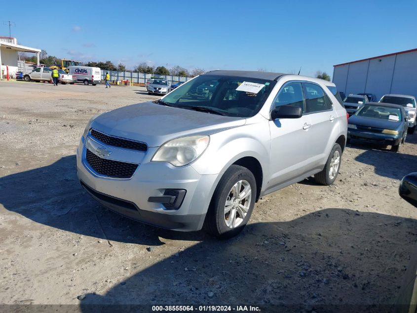 2CNALBEW8A6203890 2010 Chevrolet Equinox Ls