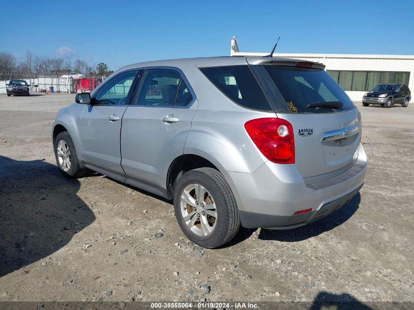 2CNALBEW8A6203890 2010 Chevrolet Equinox Ls