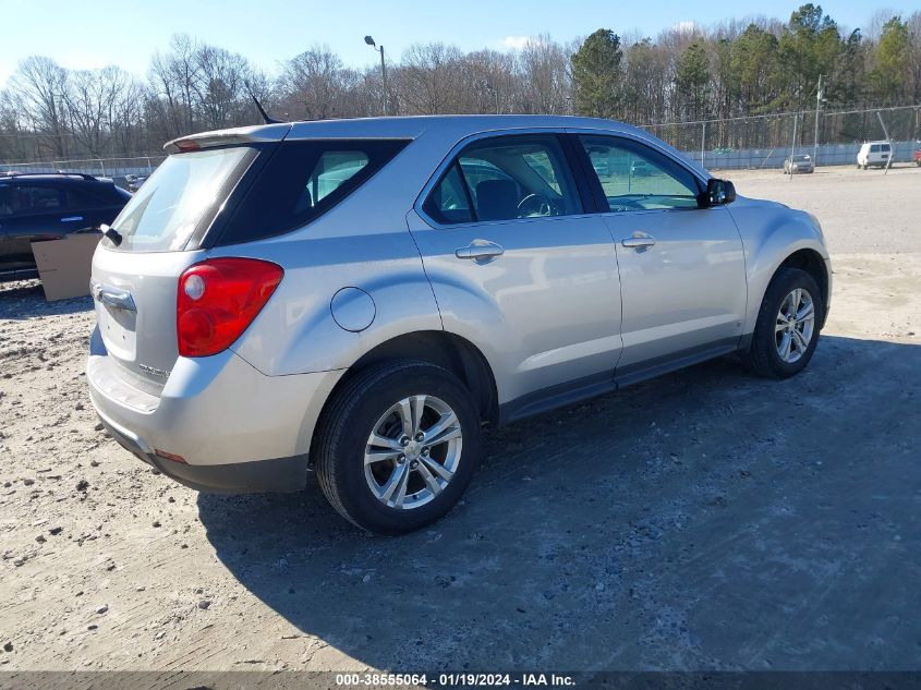 2CNALBEW8A6203890 2010 Chevrolet Equinox Ls