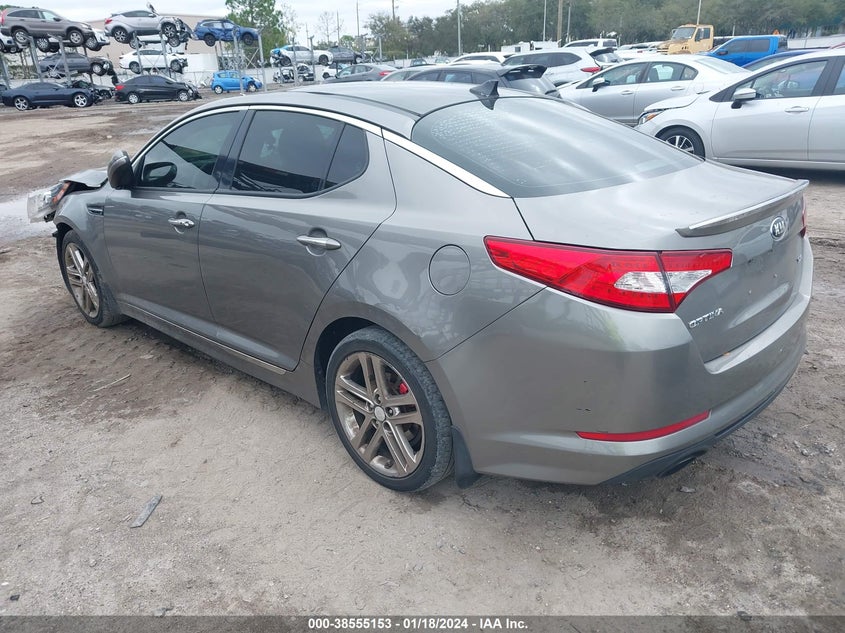 2013 Kia Optima Sx VIN: 5XXGR4A65DG149832 Lot: 38555153