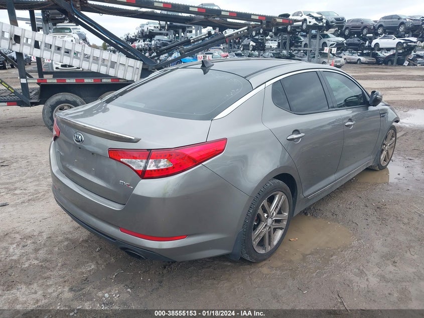 2013 Kia Optima Sx VIN: 5XXGR4A65DG149832 Lot: 38555153