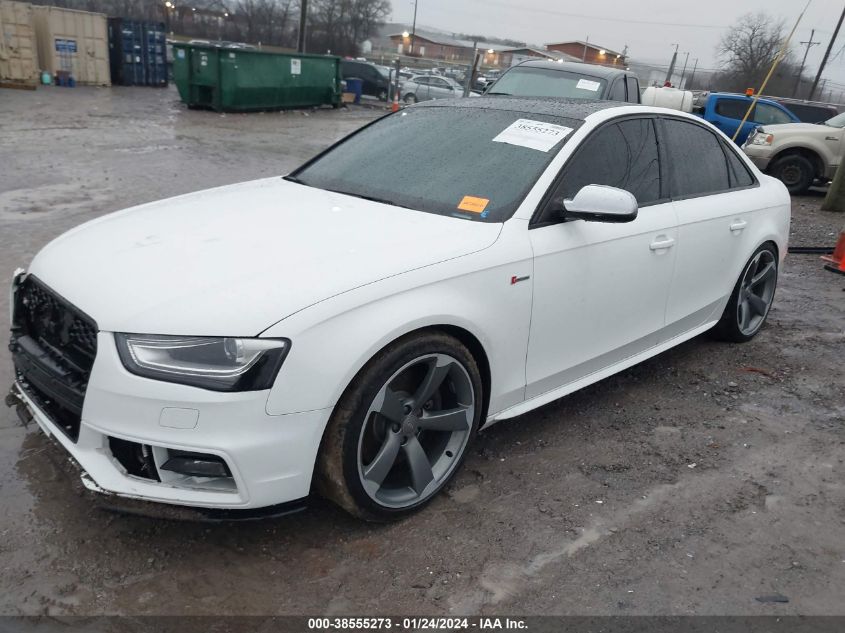 2013 Audi S4 3.0T Premium Plus VIN: WAUBGAFLXDA200800 Lot: 38555273