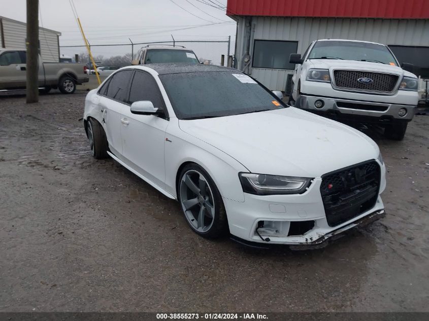 2013 Audi S4 3.0T Premium Plus VIN: WAUBGAFLXDA200800 Lot: 38555273