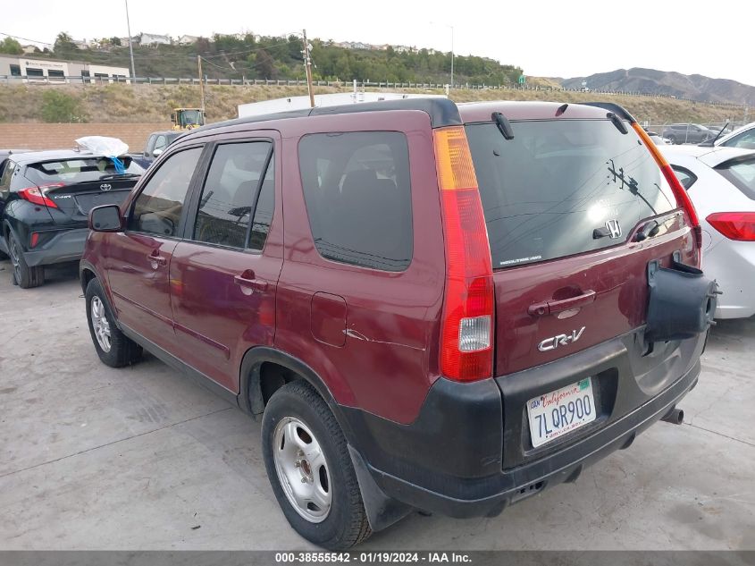 2003 Honda Cr-V Ex VIN: JHLRD78873C015955 Lot: 38555542