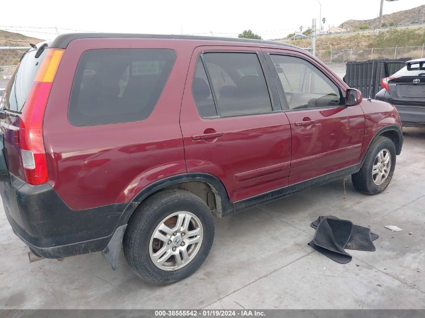 2003 Honda Cr-V Ex VIN: JHLRD78873C015955 Lot: 38555542