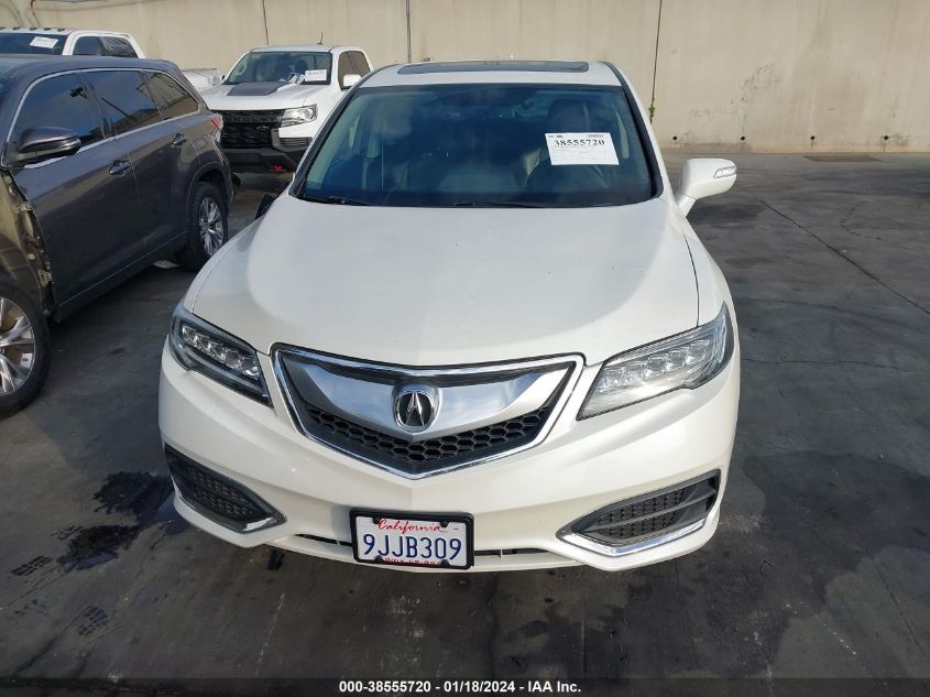 2017 Acura Rdx Technology Acurawatch Plus Packages/W/Technology Package VIN: 5J8TB3H58HL000638 Lot: 38555720