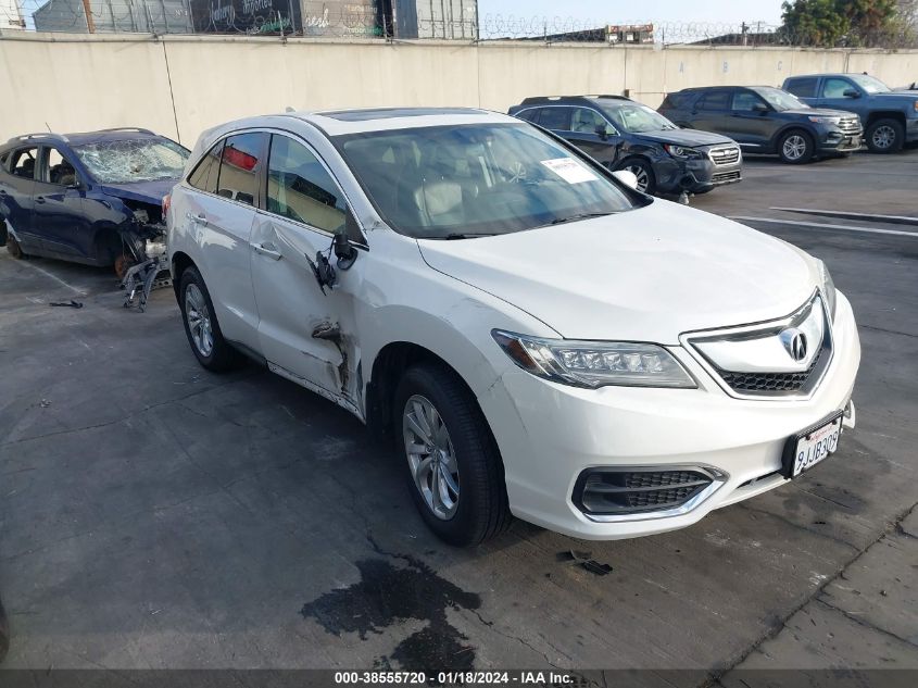 2017 Acura Rdx Technology Acurawatch Plus Packages/W/Technology Package VIN: 5J8TB3H58HL000638 Lot: 38555720