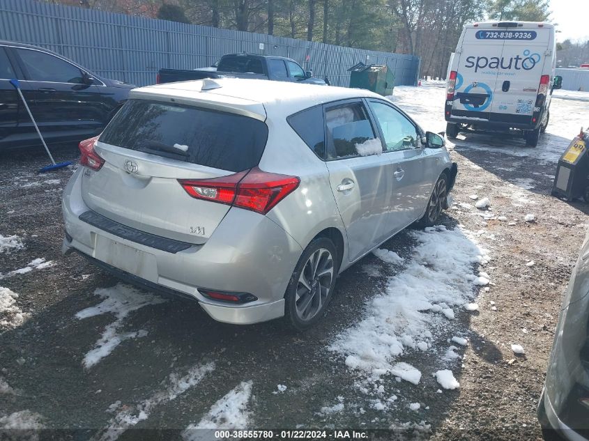 2016 Scion Im VIN: JTNKARJE5GJ508999 Lot: 38555780