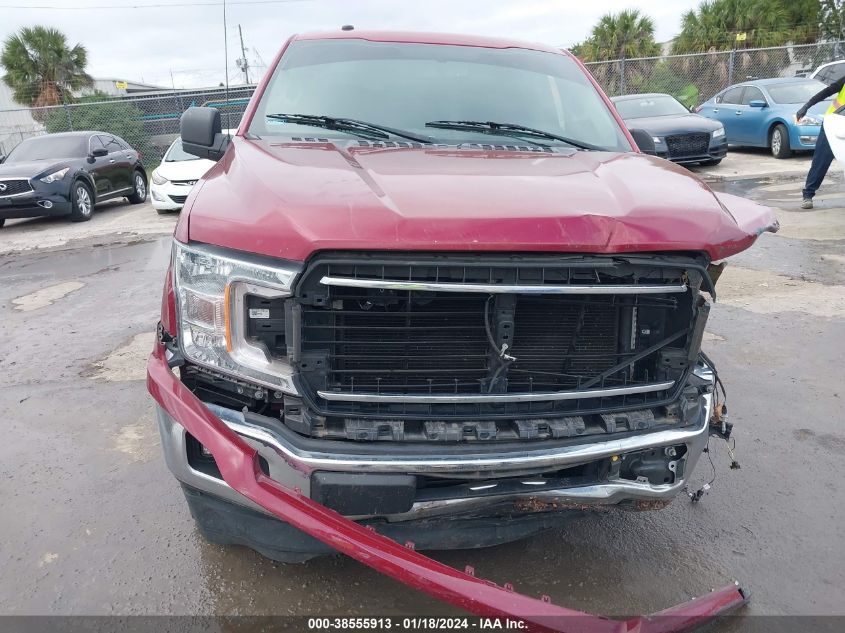 1FTEX1CP4JKD14207 2018 Ford F-150 Xlt