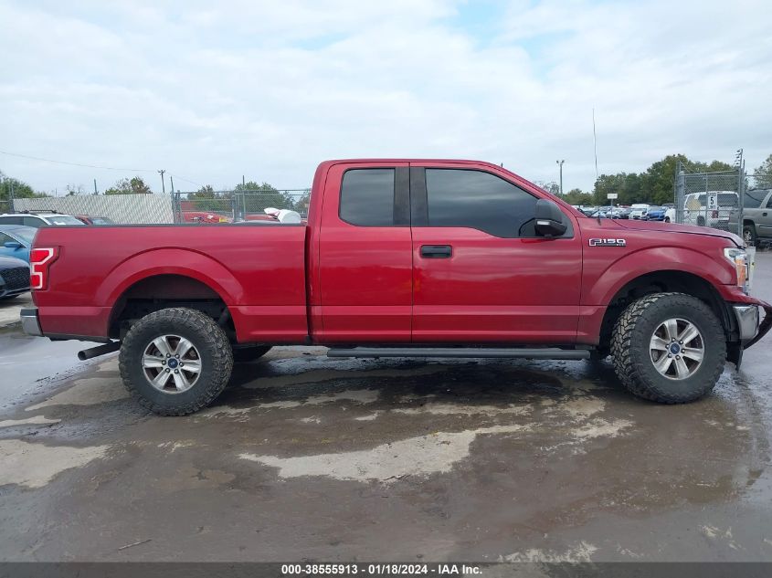 2018 Ford F-150 Xlt VIN: 1FTEX1CP4JKD14207 Lot: 38555913