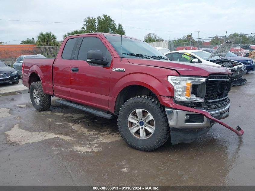 1FTEX1CP4JKD14207 2018 Ford F-150 Xlt