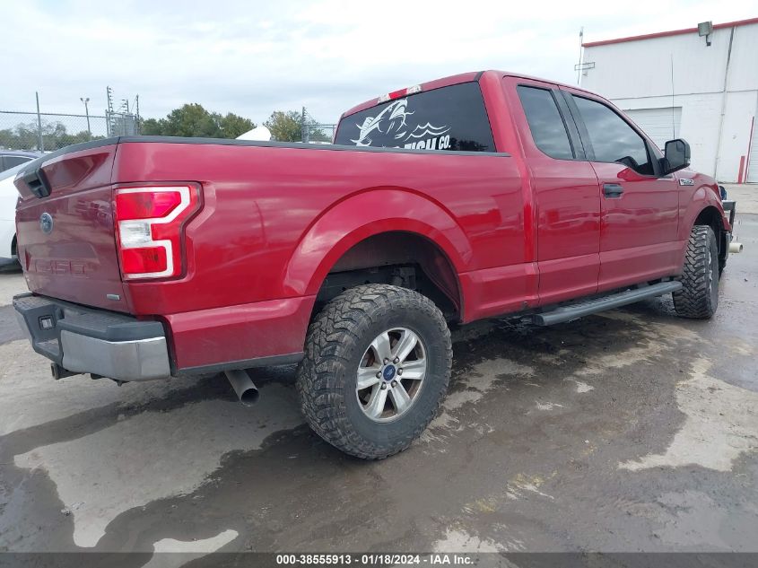 1FTEX1CP4JKD14207 2018 Ford F-150 Xlt