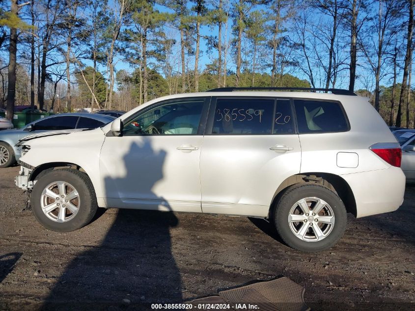 2009 Toyota Highlander VIN: JTEDA41A092006035 Lot: 38555920