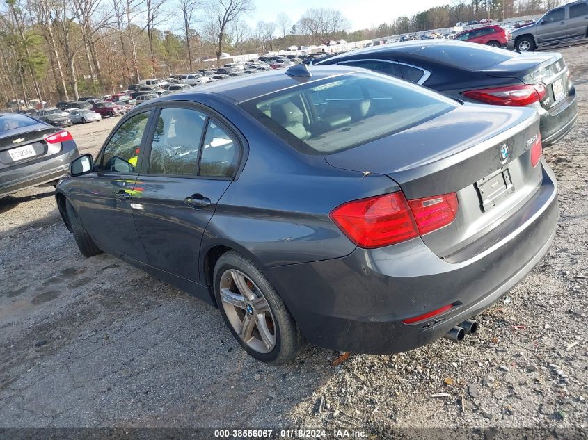 2013 BMW 328I VIN: WBA3A5C5XDF600653 Lot: 38556067