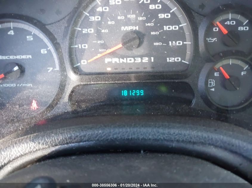 2007 Isuzu Ascender S VIN: 4NUDS13S972701928 Lot: 38556306