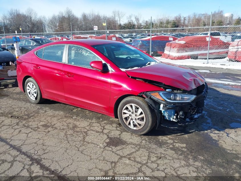 2018 Hyundai Elantra Se VIN: 5NPD74LF7JH273333 Lot: 38556447