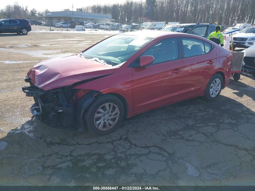 2018 Hyundai Elantra Se VIN: 5NPD74LF7JH273333 Lot: 38556447