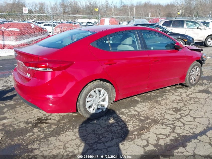 2018 Hyundai Elantra Se VIN: 5NPD74LF7JH273333 Lot: 38556447