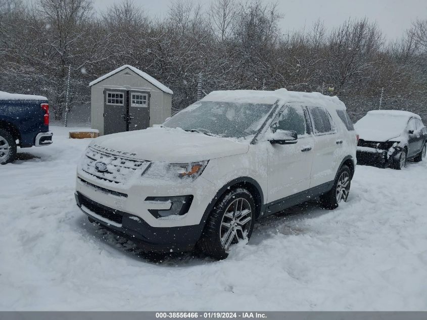 2017 Ford Explorer Sport VIN: 1FM5K8GT3HGA31627 Lot: 38556466