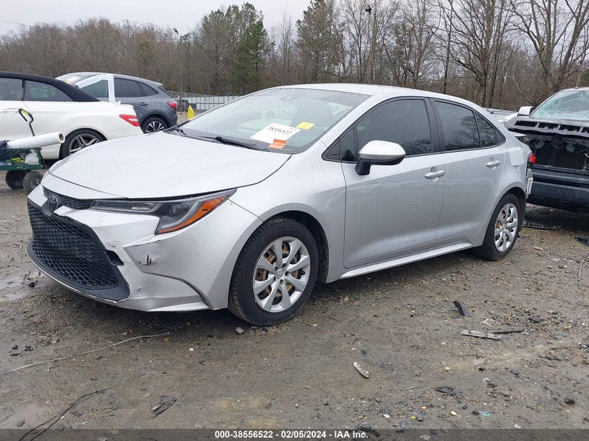 2020 TOYOTA COROLLA LE - JTDEPRAEXLJ063377
